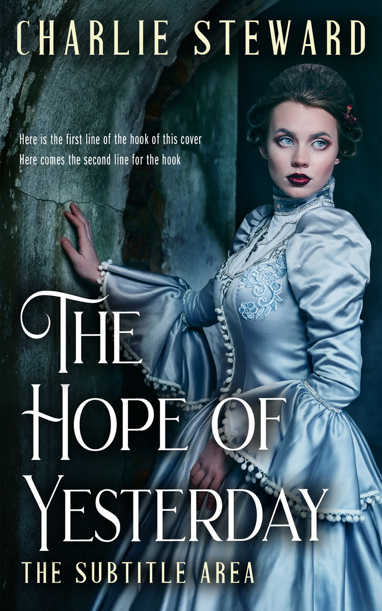 2D view of Timber Green #21254 - Premade Historical Book Cover