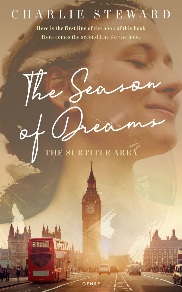 2D view of Barley Corn #21268 - Premade Literary Fiction Book Cover