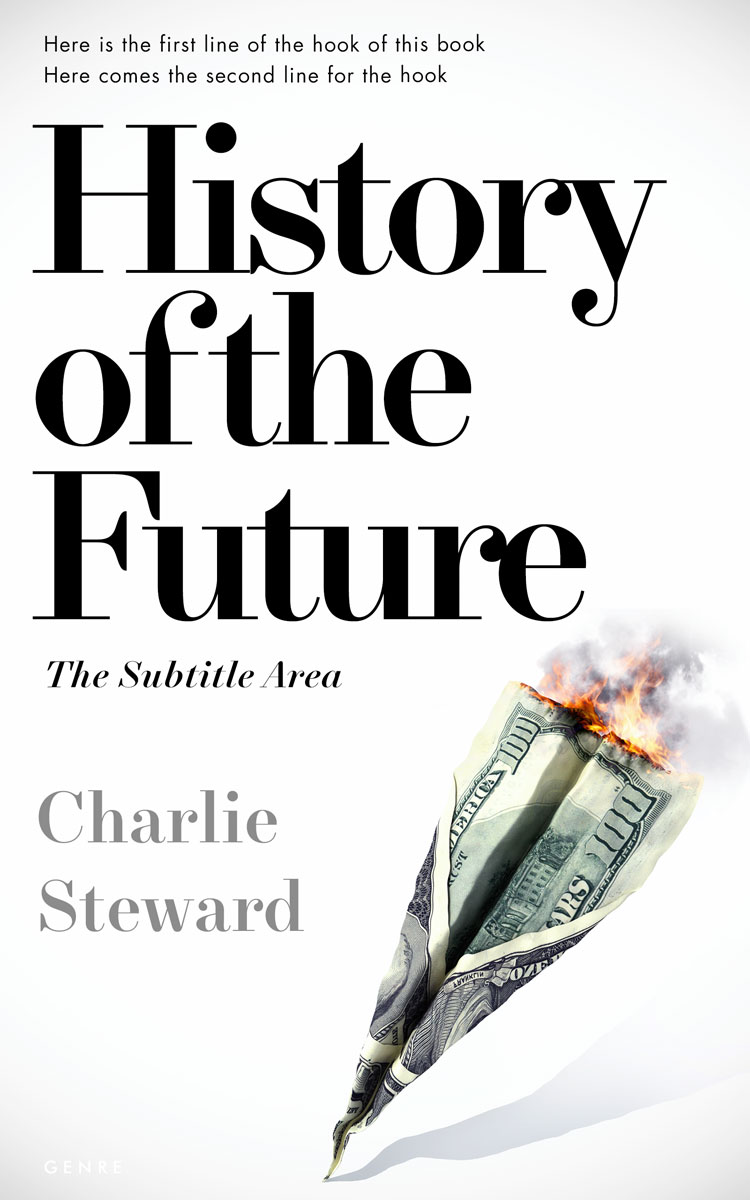 2D view of Quill Gray #21275 - Premade Business Book Cover