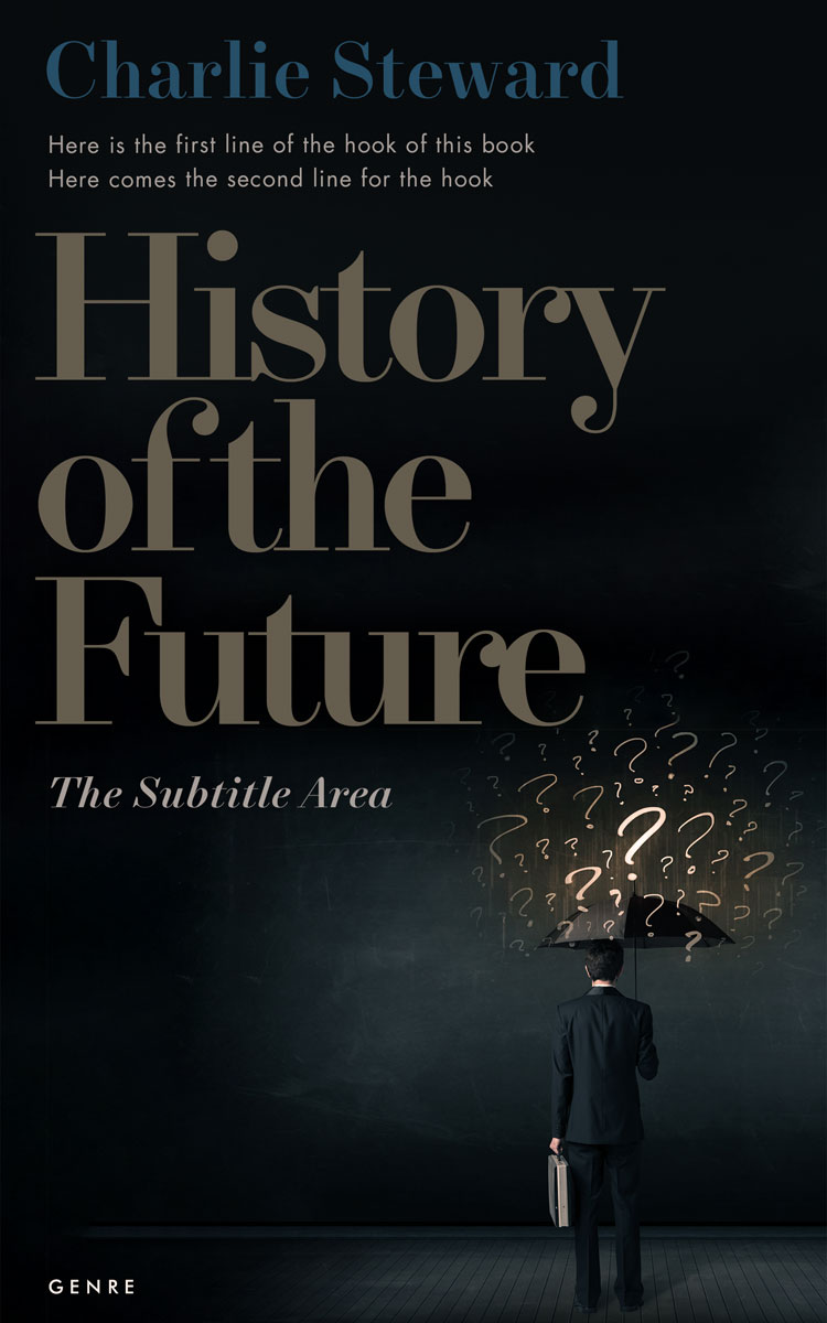 2D view of Bunker #21282 - Premade Business Book Cover