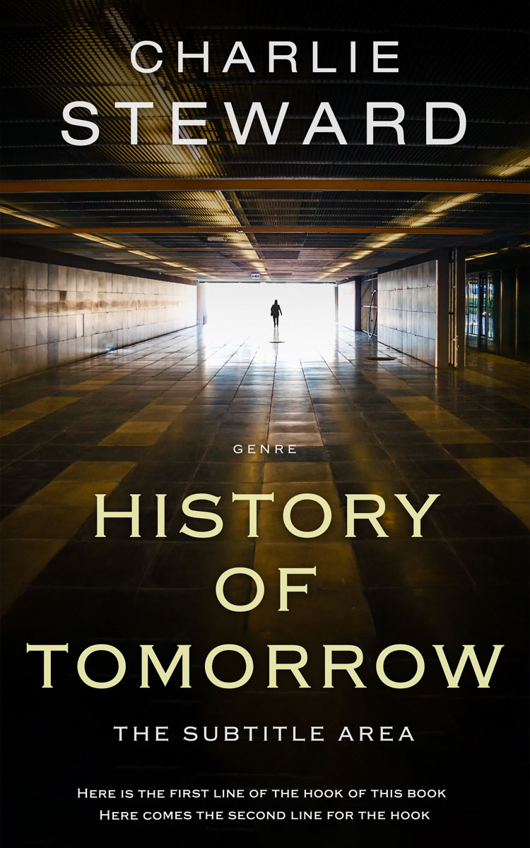 2D view of Premade Mystery & Thriller & Suspense Book Cover - Night Rider