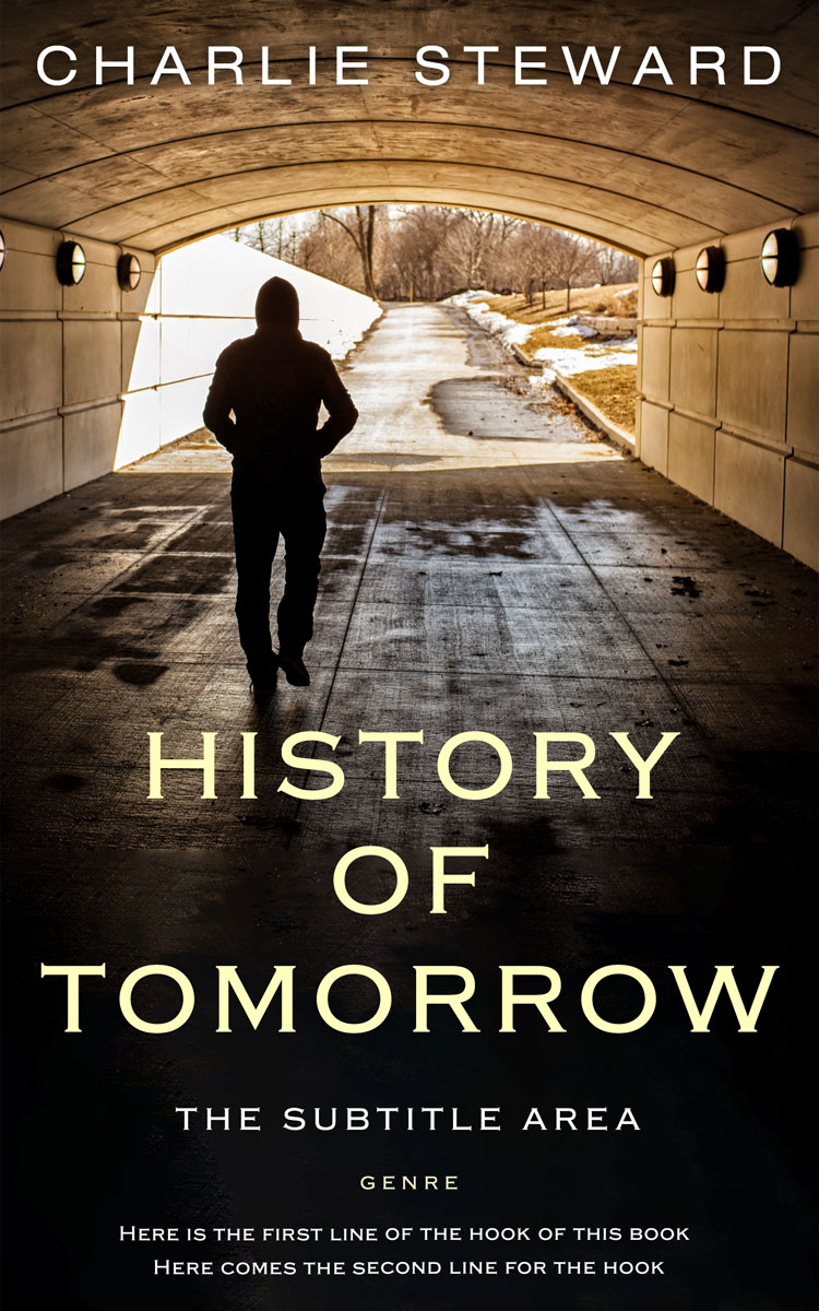 2D view of Premade Mystery & Thriller & Suspense Book Cover - Sorrell Brown