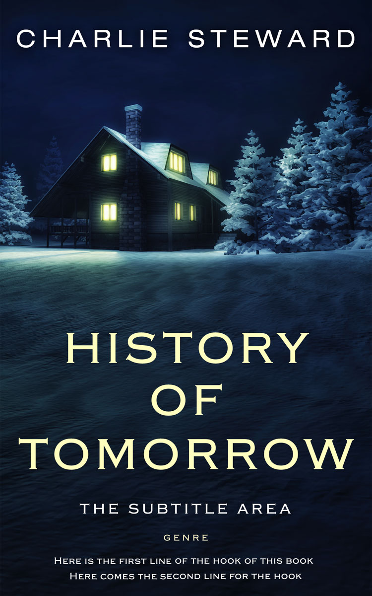 2D view of Big Stone #21325 - Premade Literary Fiction Book Cover