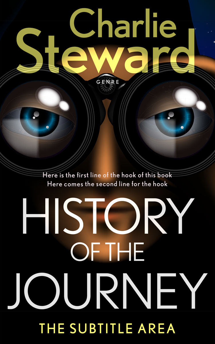 2D view of Premade Action & Adventure Book Cover - Sorrell Brown