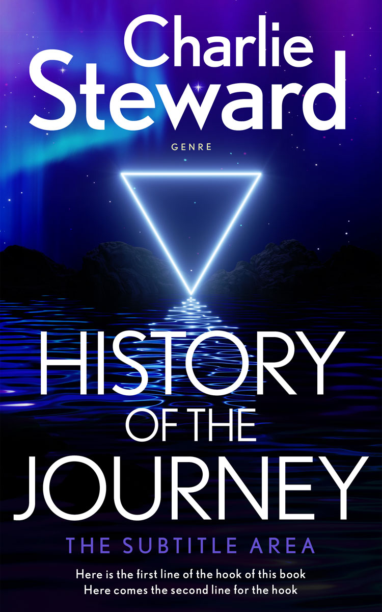 2D view of Black Pearl #21346 - Premade Science Fiction Book Cover