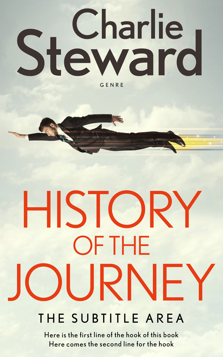 2D view of Periglacial Blue #21349 - Premade Business Book Cover