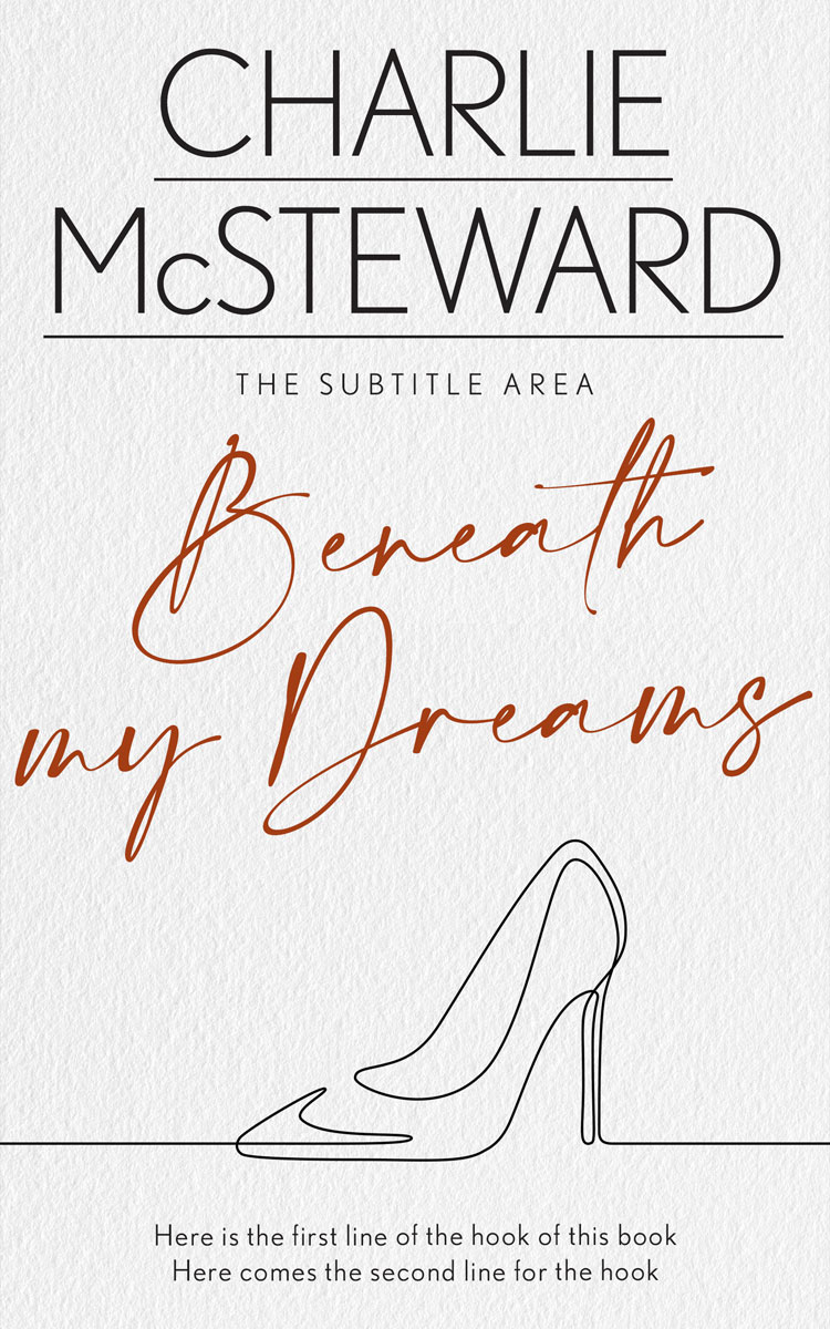 2D view of Gallery #21380 - Premade Abstract Book Cover