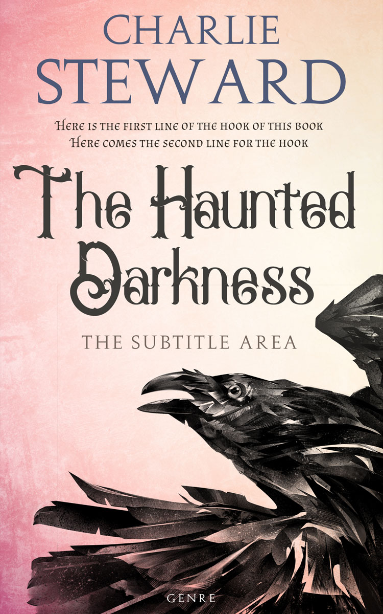 2D view of Albescent White #21387 - Premade Fantasy Book Cover