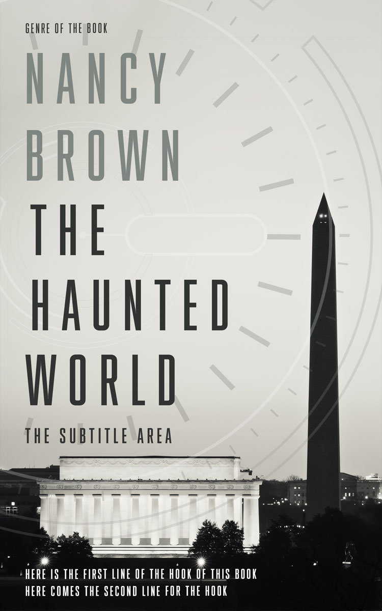 2D view of Quill Gray #21406 - Premade Mystery & Thriller & Suspense Book Cover