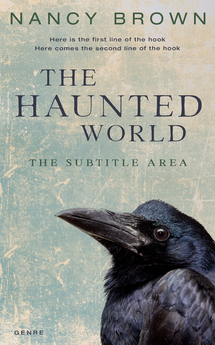 2D view of Premade Horror Book Cover - Green Spring