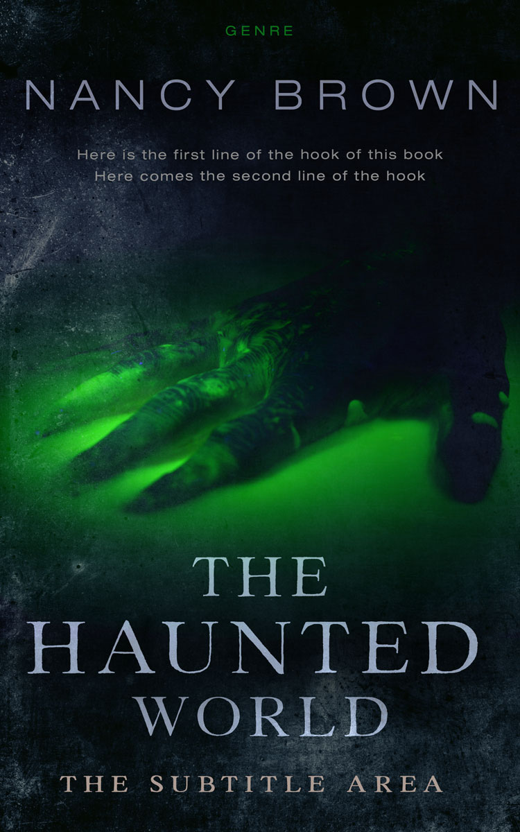 2D view of Black Bean #21426 - Premade Apocalyptica Book Cover