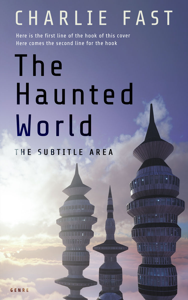 2D view of Storm Gray #21435 - Premade Science Fiction Book Cover