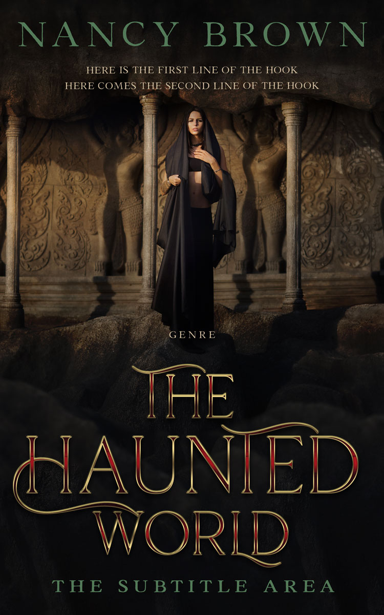 2D view of Zeus #21442 - Premade Fantasy Book Cover