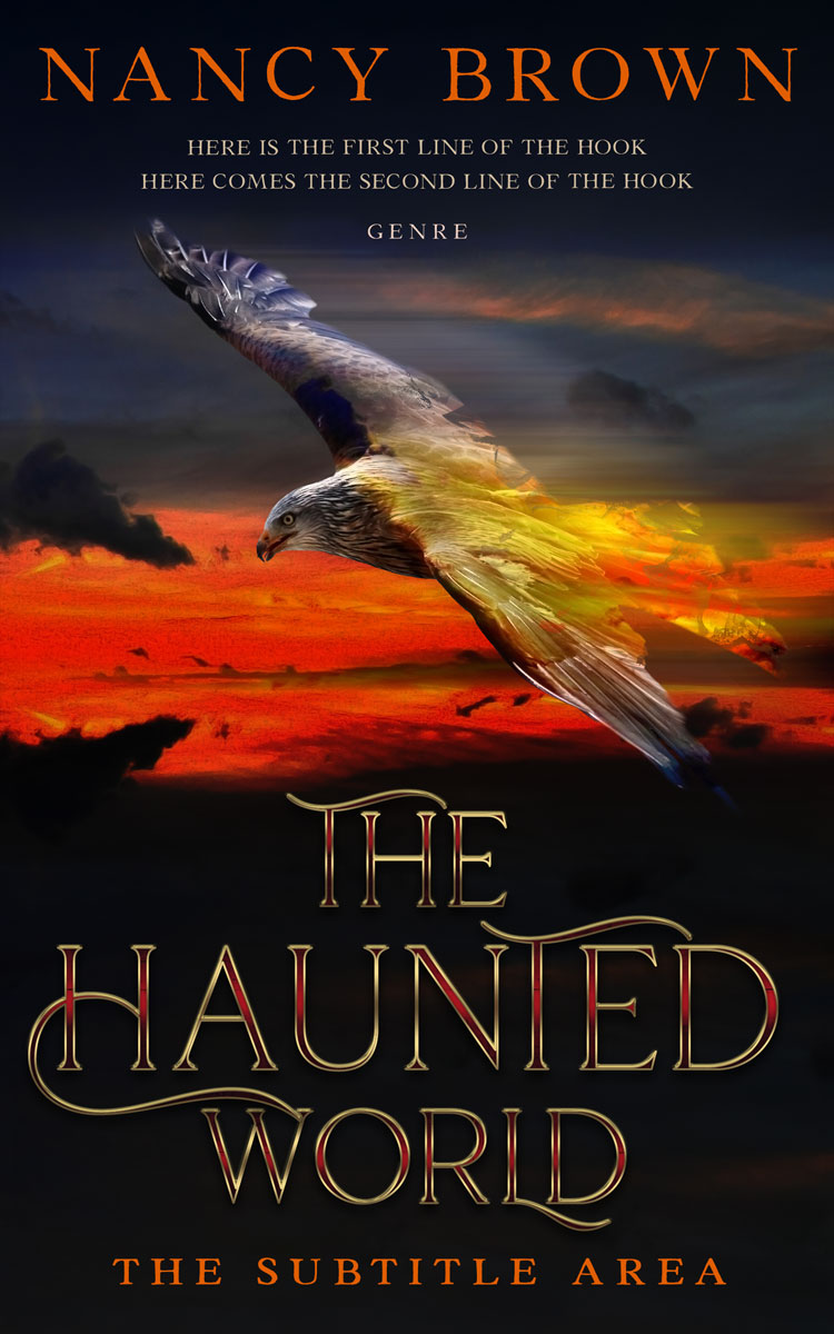 2D view of Piper #21444 - Premade Fantasy Book Cover