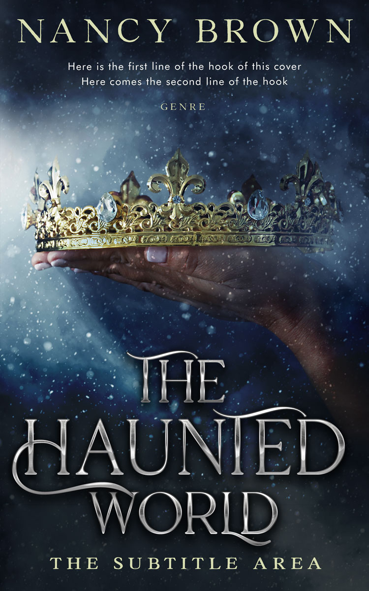 2D view of Ebony Clay #21449 - Premade Fantasy Book Cover