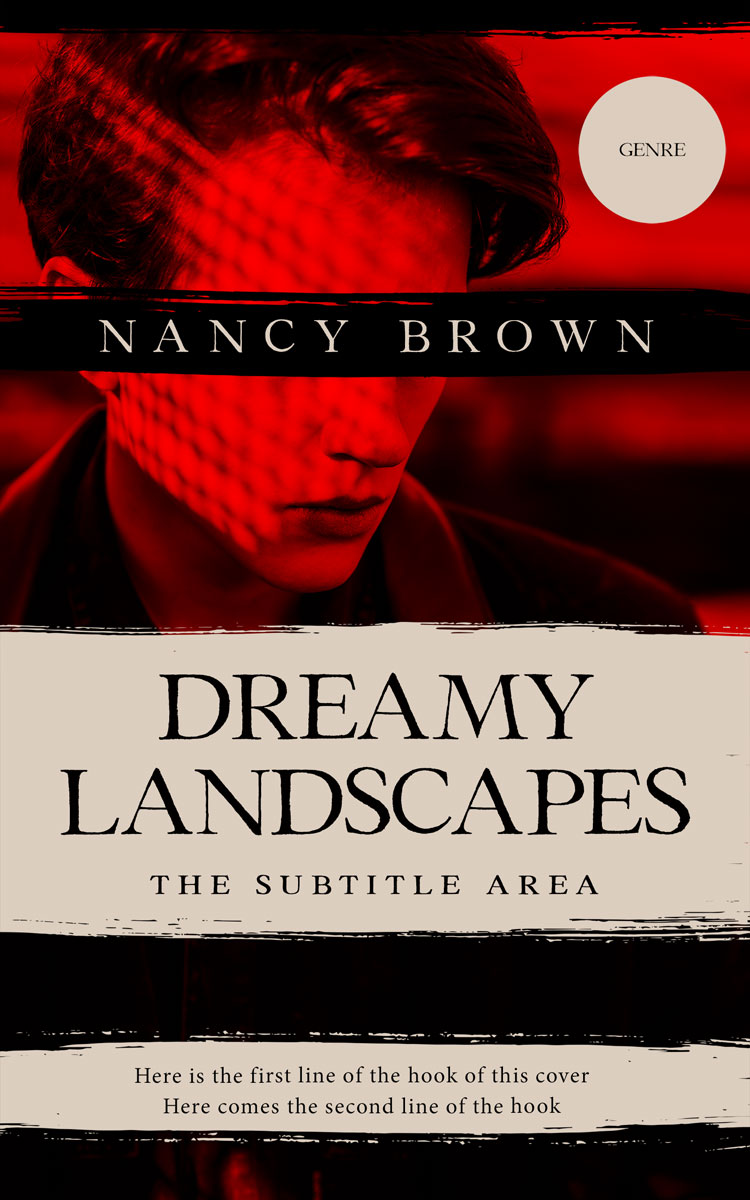 2D view of Wood Bark #21466 - Premade Mystery & Thriller & Suspense Book Cover