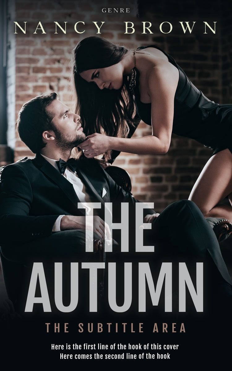 2D view of Cloudy #21482 - Premade Erotica Book Cover