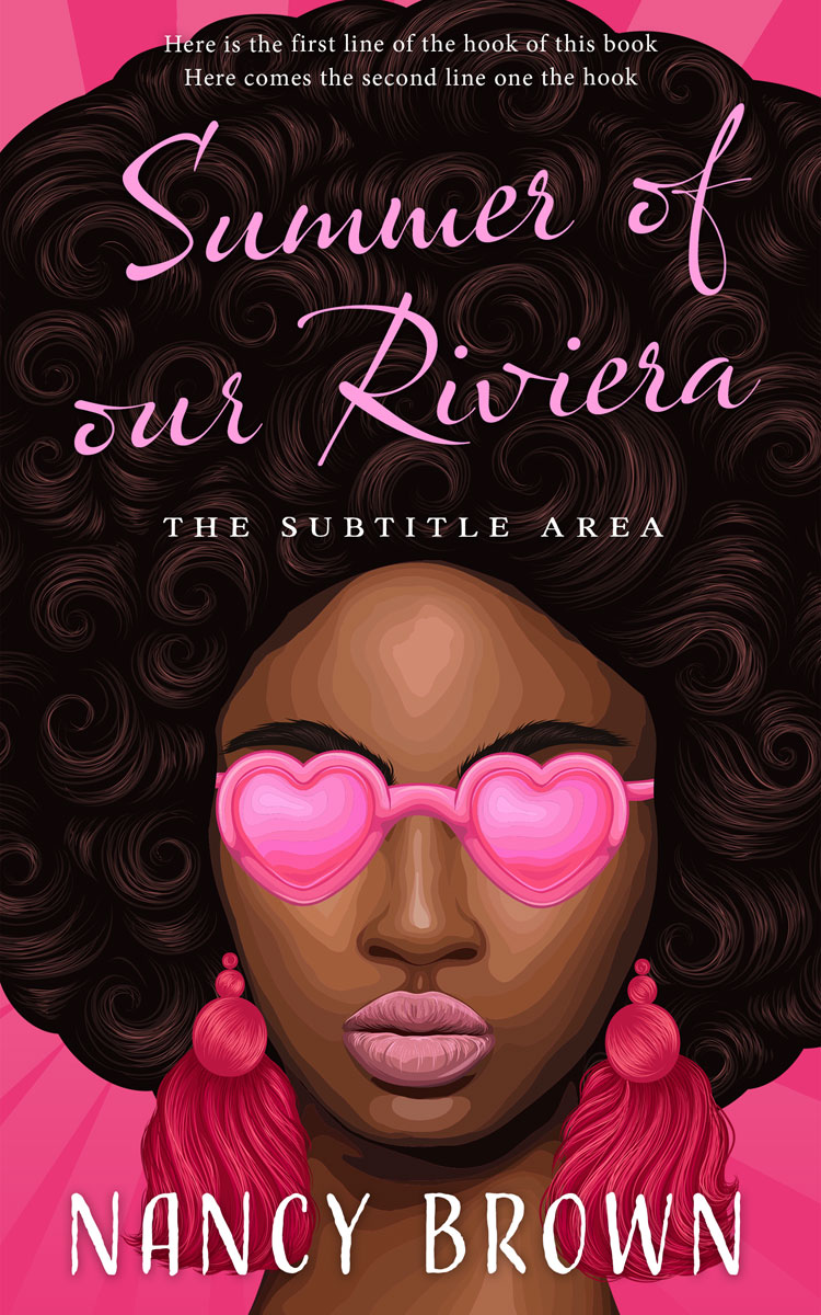 2D view of Cranberry #21502 - Premade Teen & Young Adult Book Cover