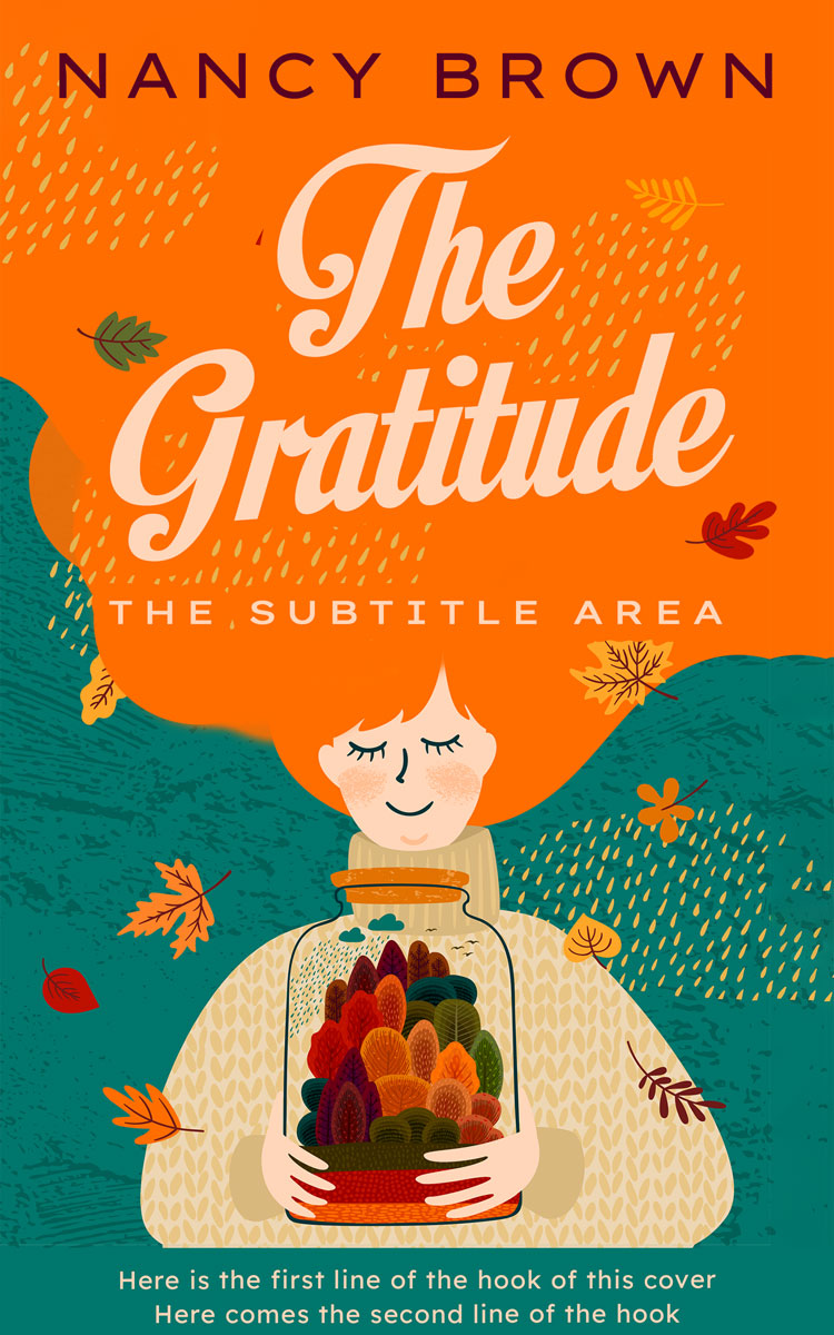 2D view of Deep Sea Green #21509 - Premade Romance Book Cover