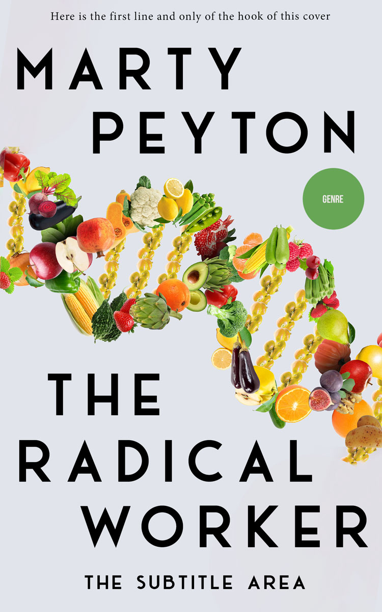 2D view of Premade Cookbooks & Food & Wine Book Cover - Mischka