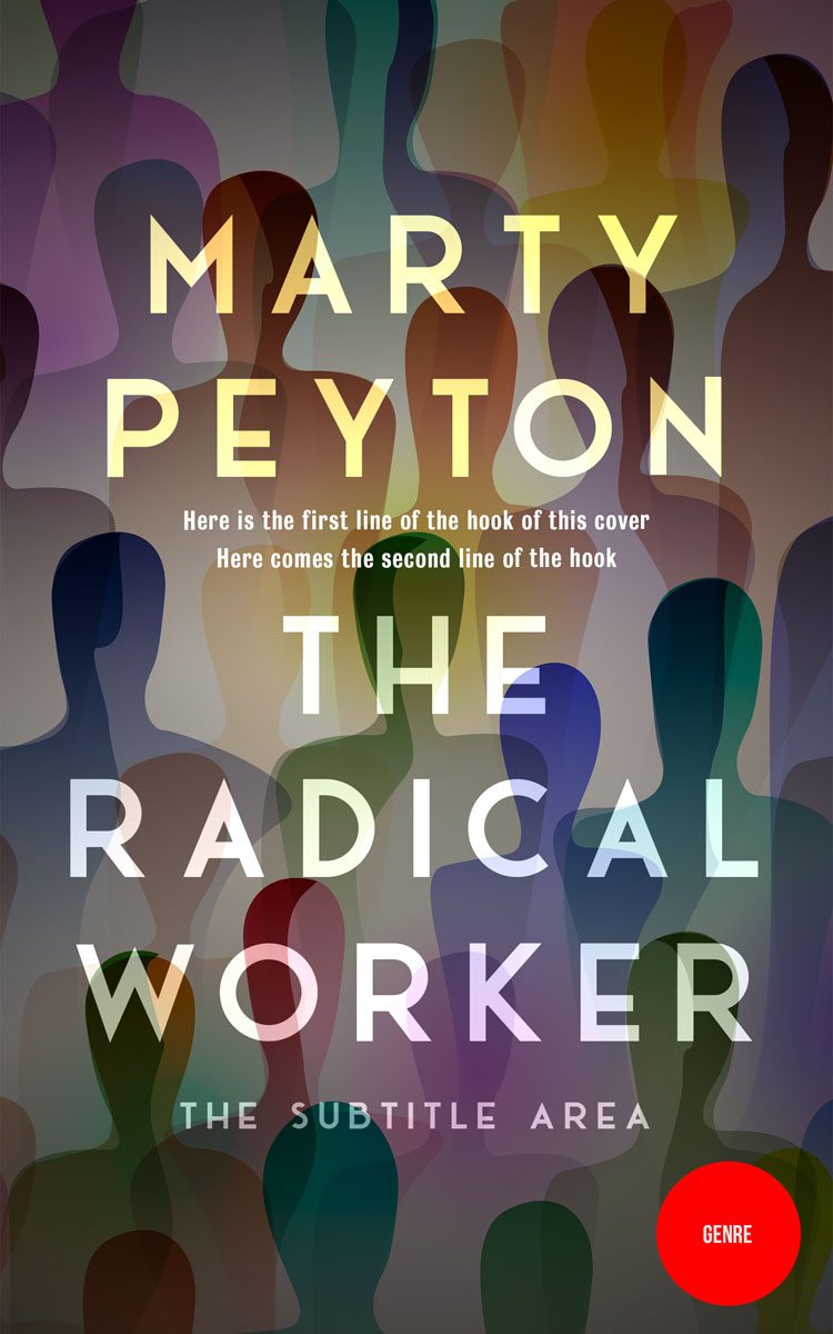 2D view of Dorado #21553 - Premade Abstract Book Cover