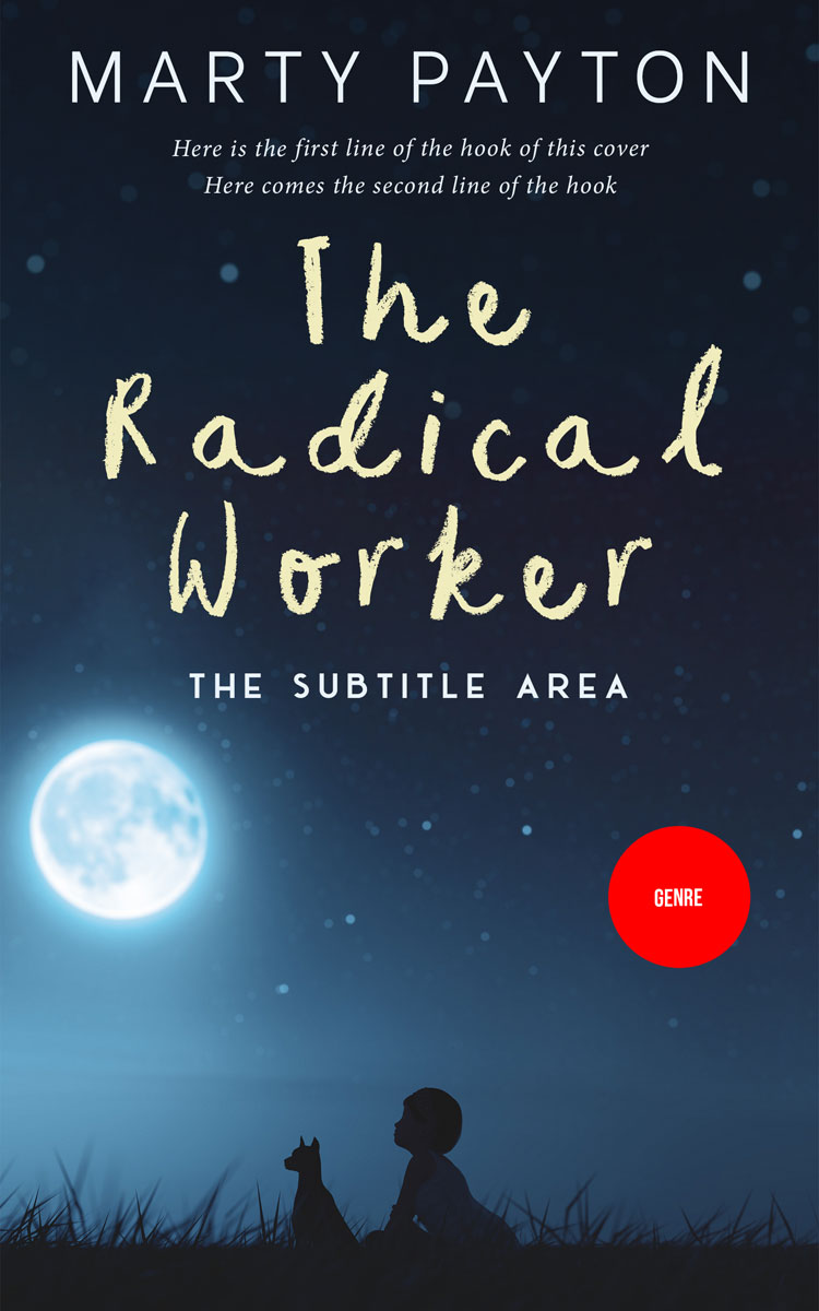 2D view of Premade Fantasy Book Cover - Mirage