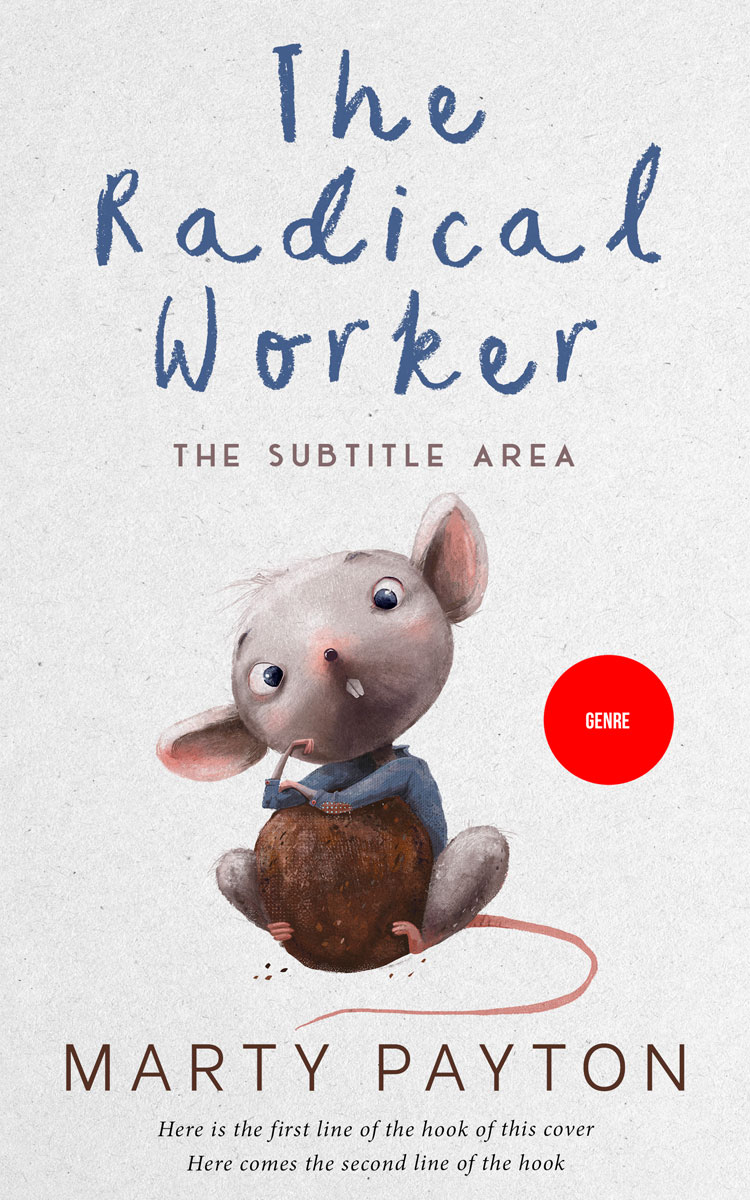 2D view of Mercury #21579 - Premade Nature Book Cover | BookCoverZone