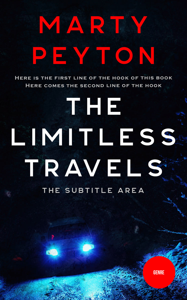 2D view of Premade Mystery & Thriller & Suspense Book Cover - Black Pearl