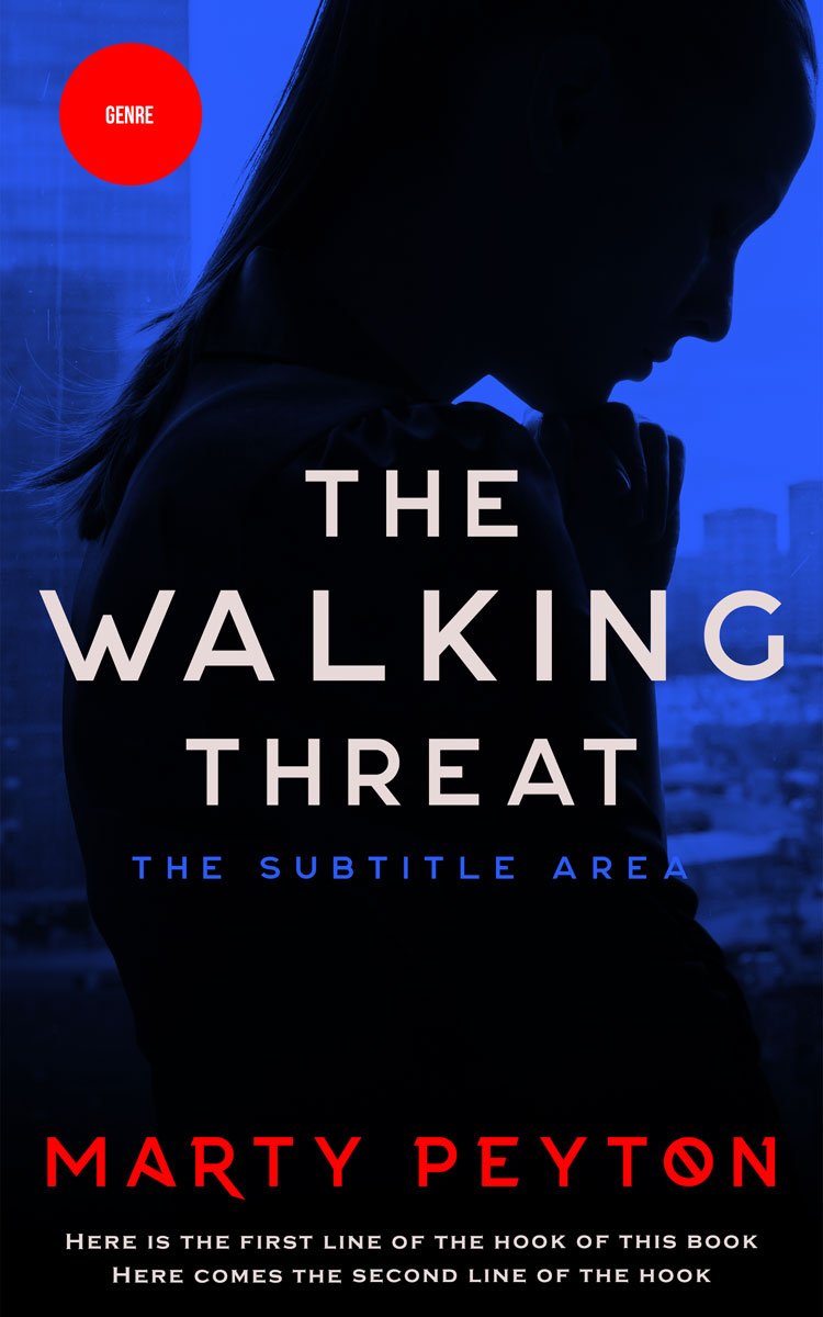 2D view of Ebony #21589 - Premade Mystery & Thriller & Suspense Book Cover | BookCoverZone