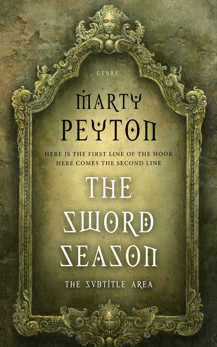 2D view of Verdigris #21639 - Premade Fantasy Book Cover