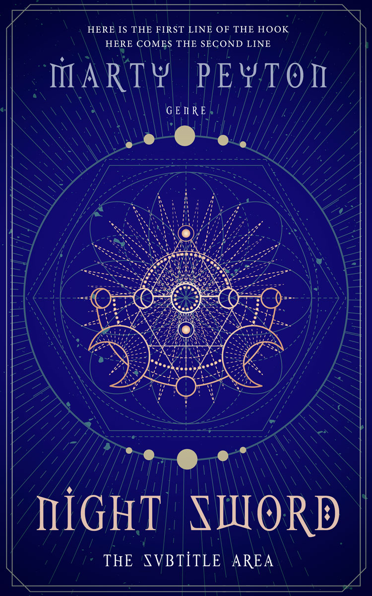 2D view of Arapawa #21647 - Premade Fantasy Book Cover