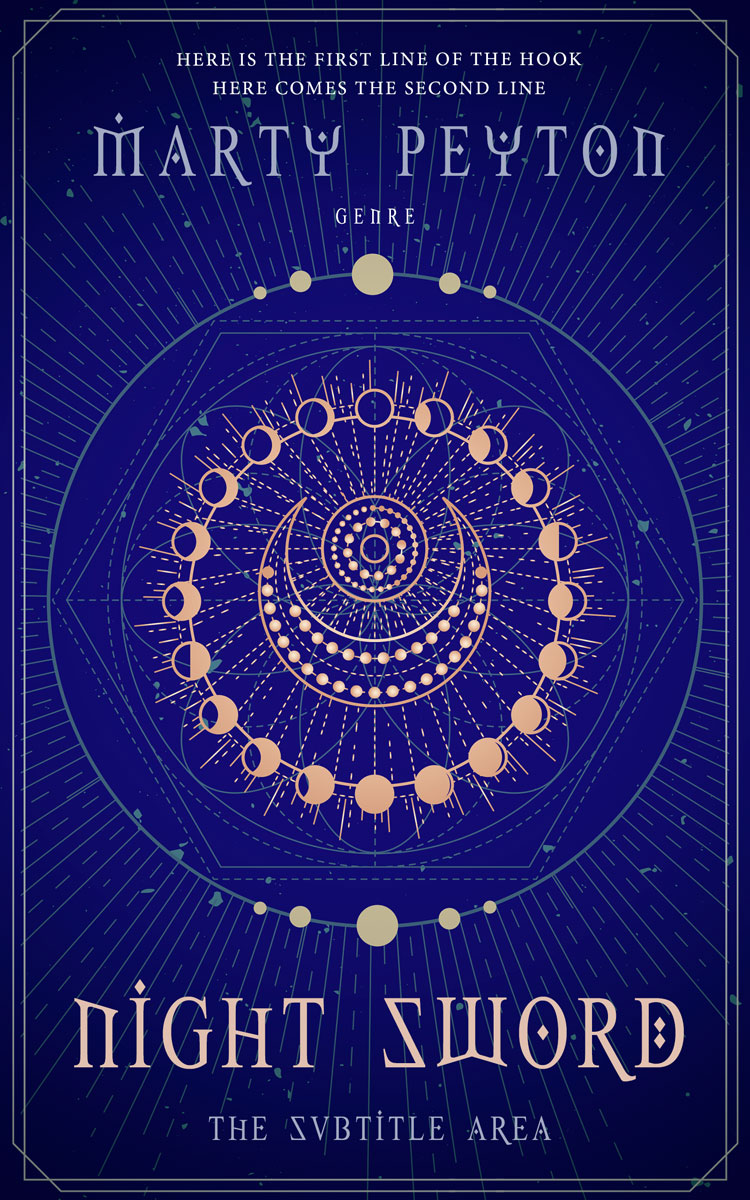 2D view of Arapawa #21649 - Premade Fantasy Book Cover