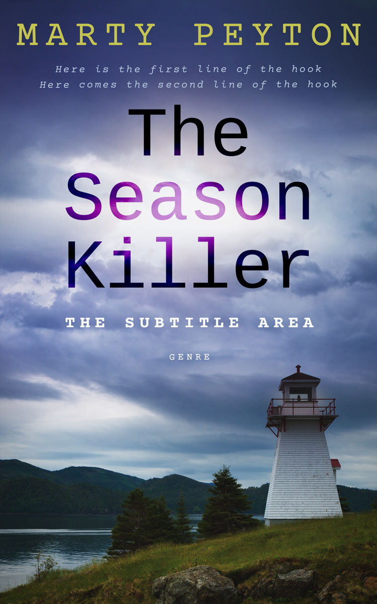 2D view of Lynch #21667 - Premade Literary Fiction Book Cover