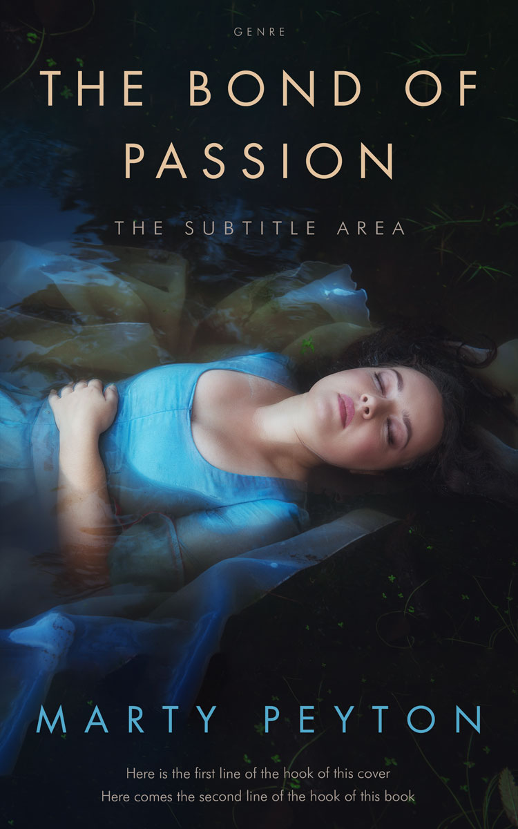 2D view of Shark #21694 - Premade Mystery & Thriller & Suspense Book Cover