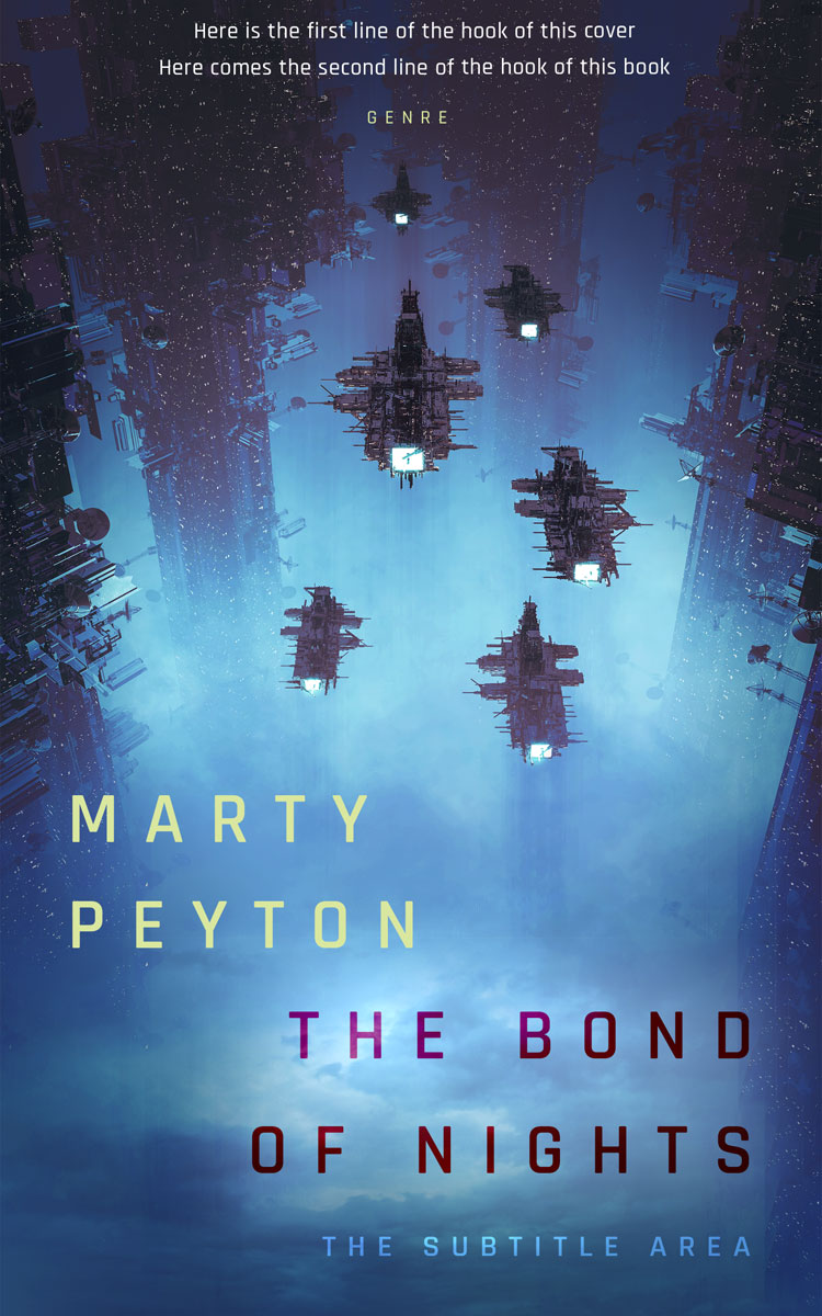 2D view of East Bay #21704 - Premade Science Fiction Book Cover
