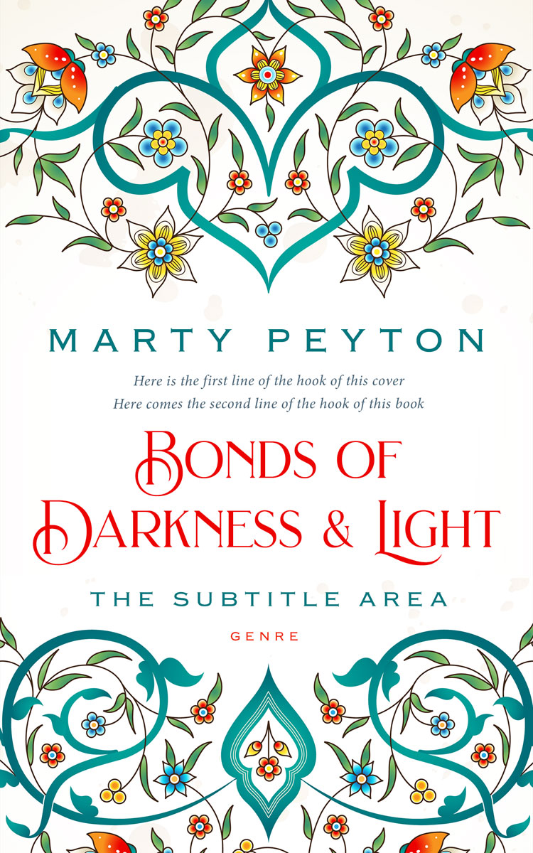 2D view of Premade Religion & Spirituality Book Cover - Elm