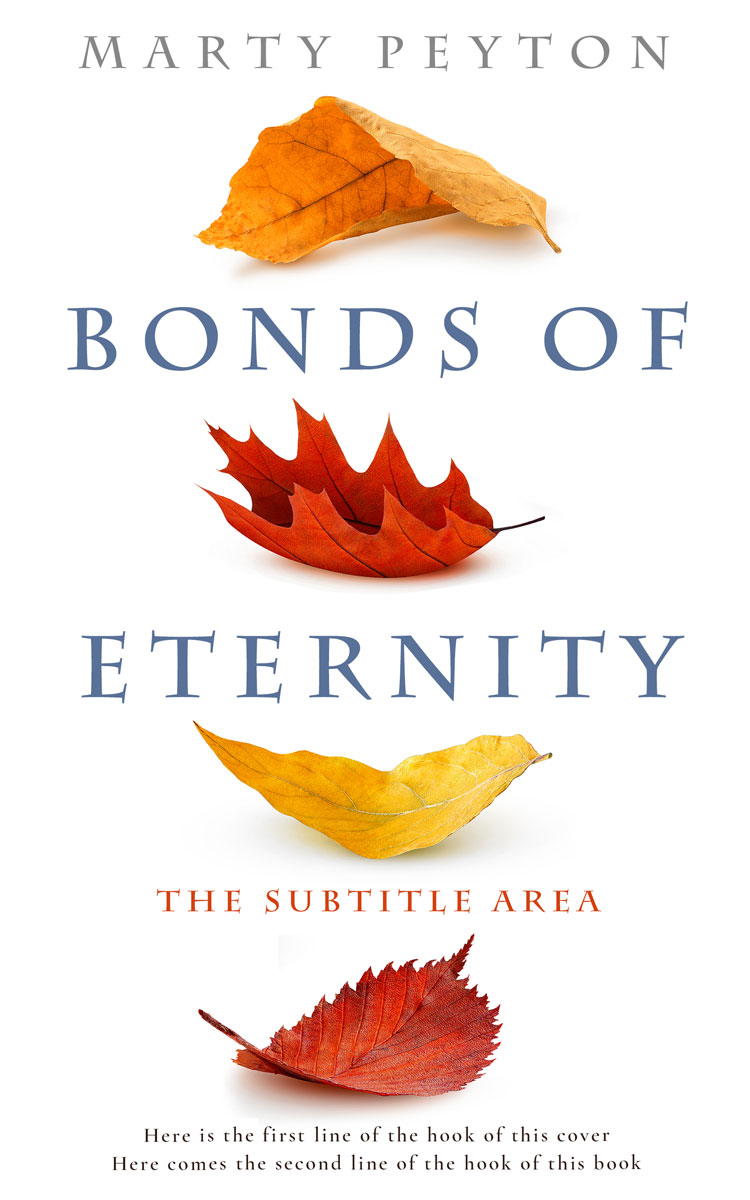 2D view of Stark White #21733 - Premade Nature Book Cover