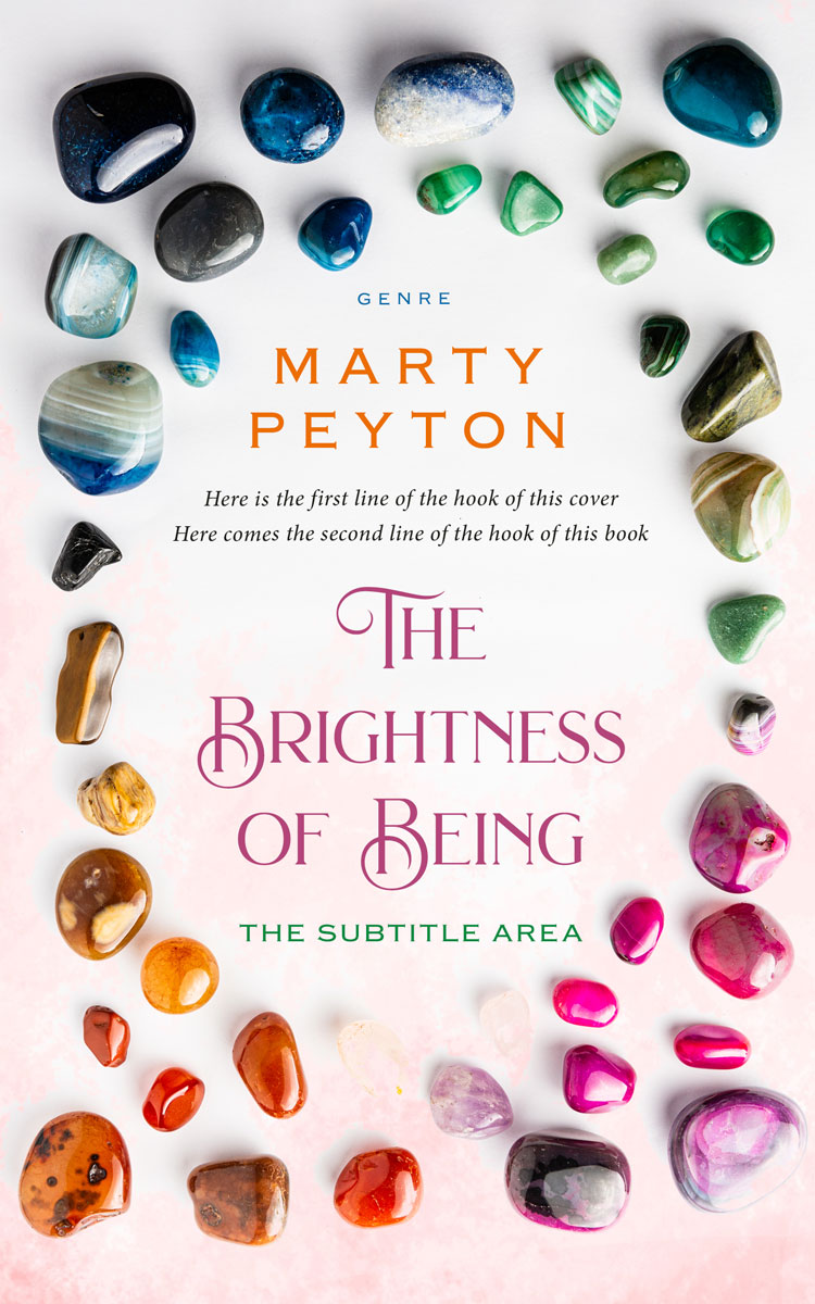 2D view of Premade Health & Mind & Body Book Cover - Ebb