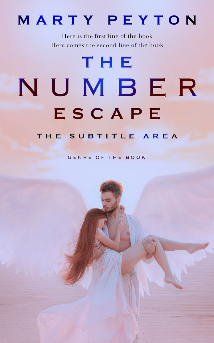 2D view of Premade Fantasy Book Cover - Chatelle