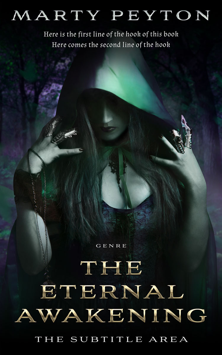 2D view of Bunker #21806 - Premade Fantasy Book Cover