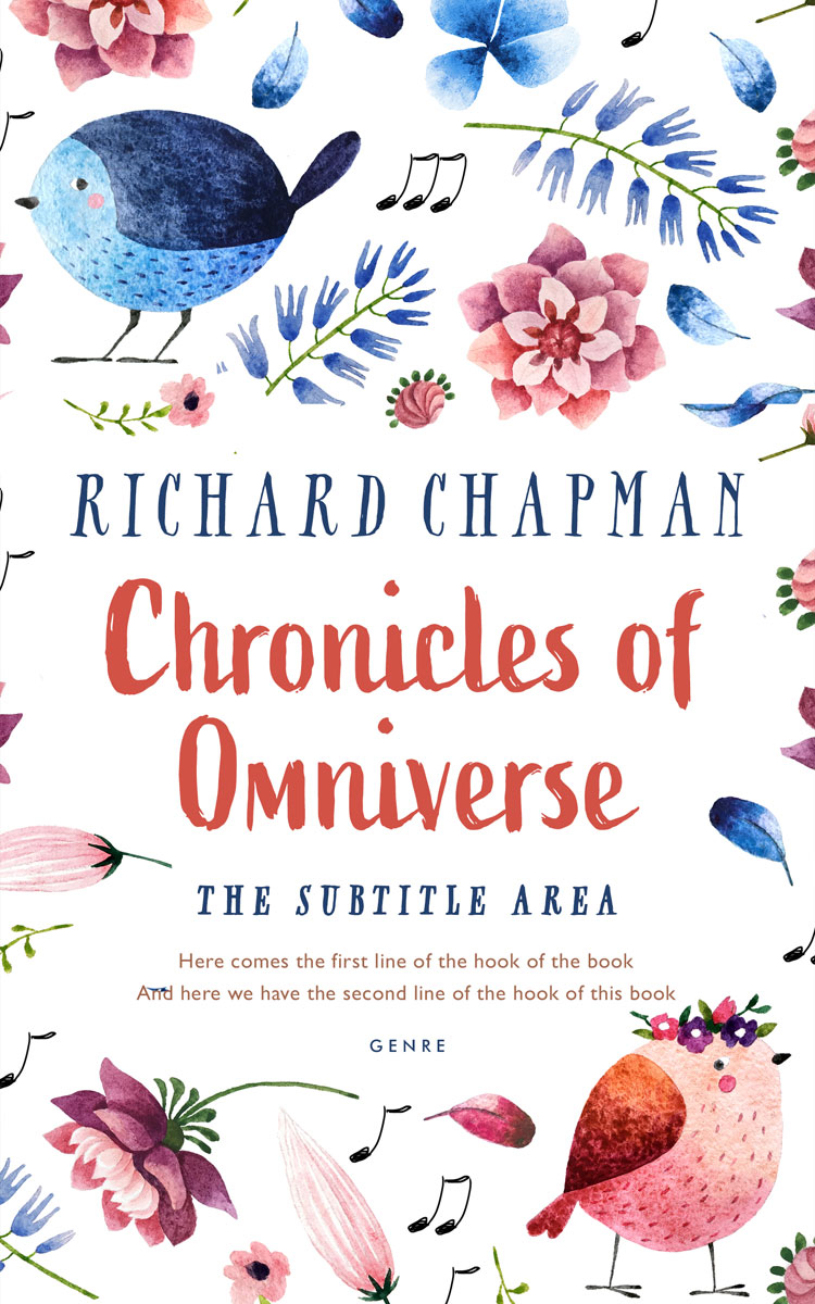 2D view of Premade Children's Book Cover - San Juan