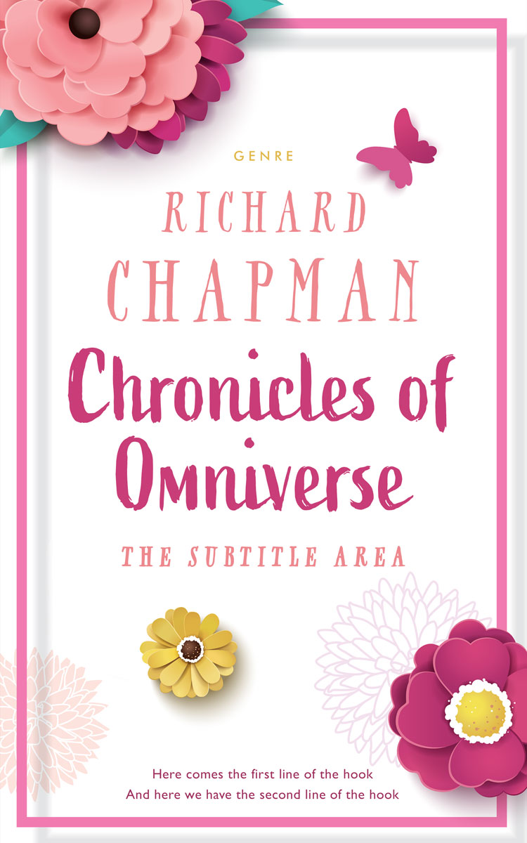 2D view of Premade Chick Lit Book Cover - Bizarre