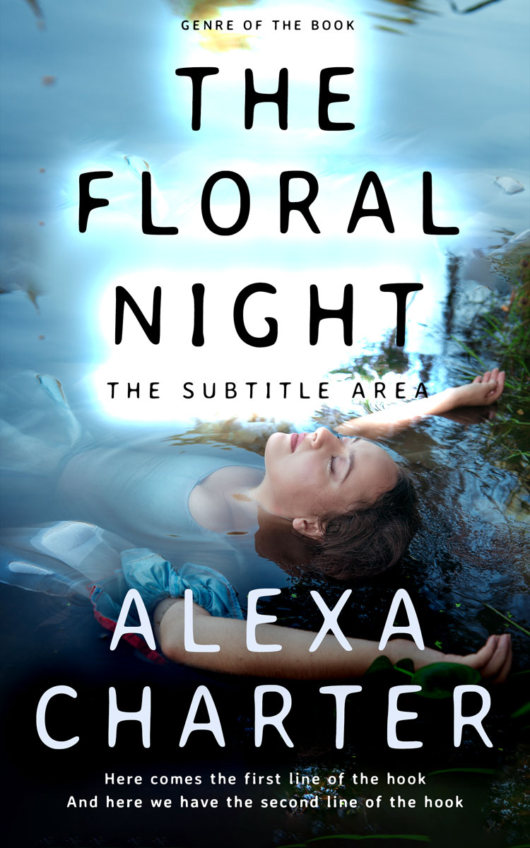 2D view of Premade Mystery & Thriller & Suspense Book Cover - Swans Down