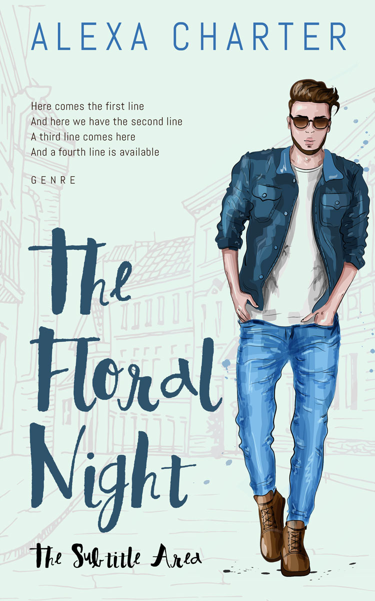 2D view of San Juan #21903 - Premade Teen & Young Adult Book Cover