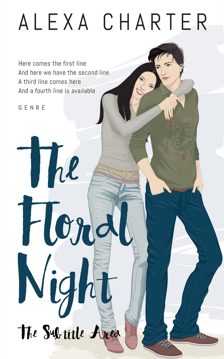 2D view of Elephant #21904 - Premade Romance Book Cover