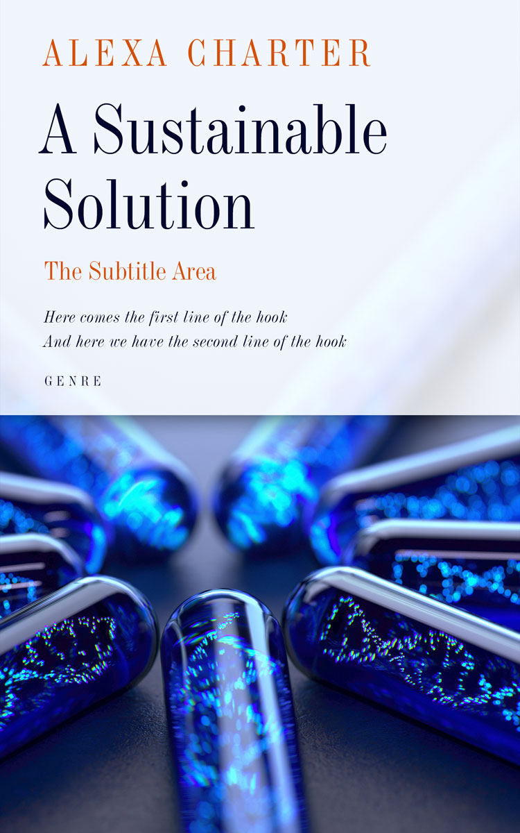 2D view of Premade Medical Book Cover - Deep Koamaru