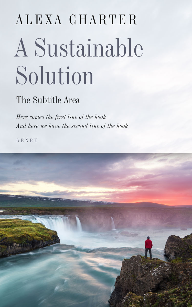 2D view of Cape Cod #21922 - Premade Self-Improvement & Self-Help Book Cover