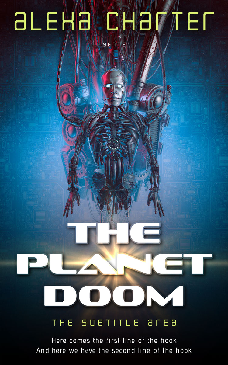 2D view of Mirage #21960 - Premade Science Fiction Book Cover | BookCoverZone