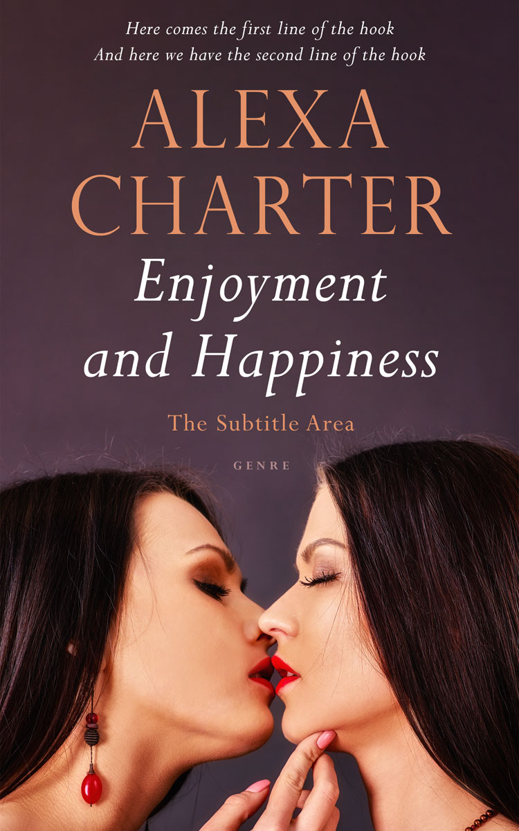 2D view of Premade Romance Book Cover - Woody Brown