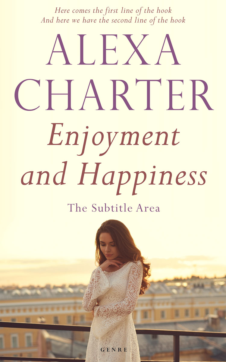 2D view of Citrine White #21988 - Premade Romance Book Cover